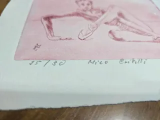 3 Litografie Mico Critelli