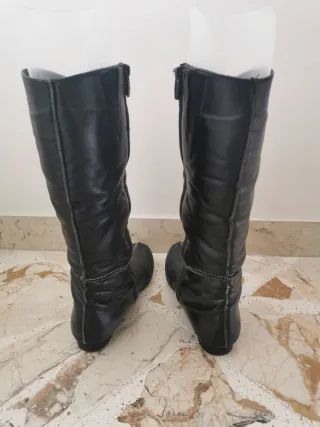 Stivali invernali donna n.38 pelle nera