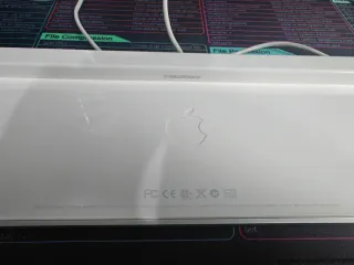 Teclado Apple Plata/Blanco