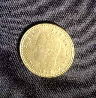 Lote 10 Monedas 1 Peseta 1975