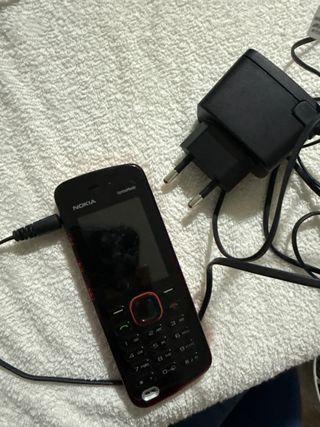 Nokia XpressMusic Negro/Rojo