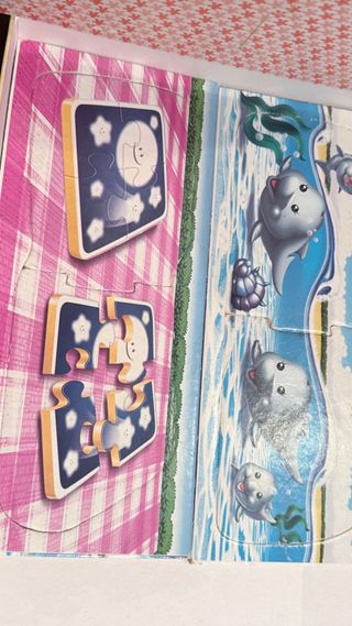 Puzzle Educa Baby Opposites 12 piezas