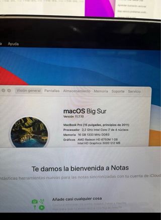 MacBook Pro 15 2011 ssd