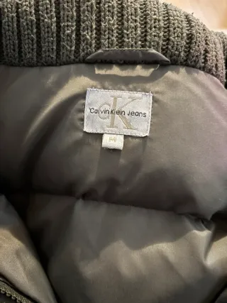 Piumino Calvin Klein Jeans Verde Oliva