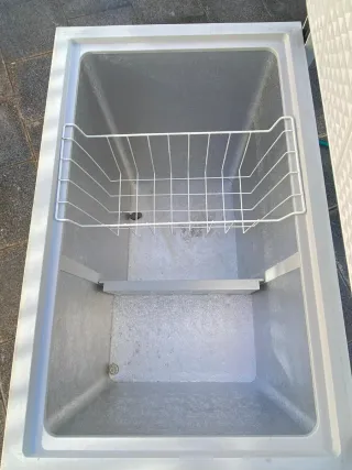 Arcón congelador blanco