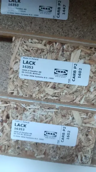 Mensole Ikea Bianche in Legno