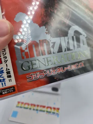 Godzilla Generations Sega Dreamcast Jap NTSC-J