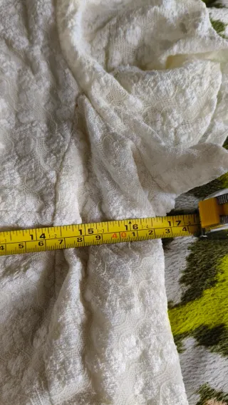 Conjunto blanco mujer encaje