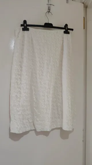 Conjunto blanco mujer encaje