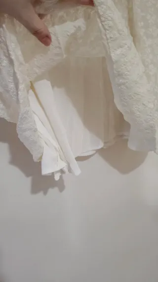 Conjunto blanco mujer encaje