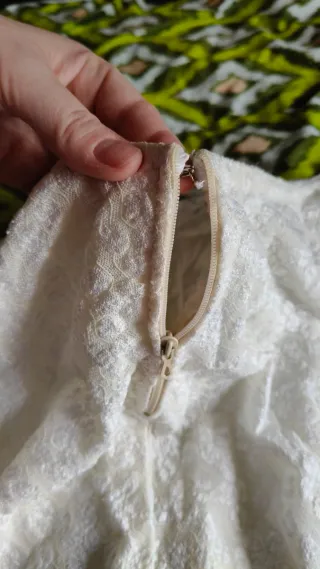 Conjunto blanco mujer encaje