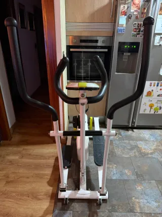 Bicicleta Elíptica OvalFit Blanca