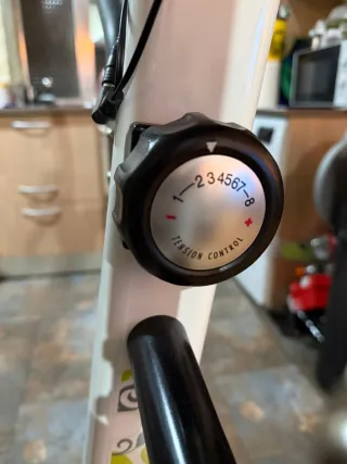 Bicicleta Elíptica OvalFit Blanca