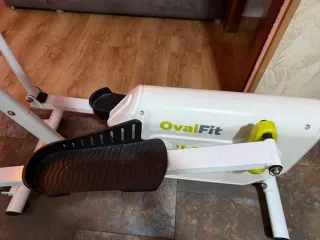 Bicicleta Elíptica OvalFit Blanca