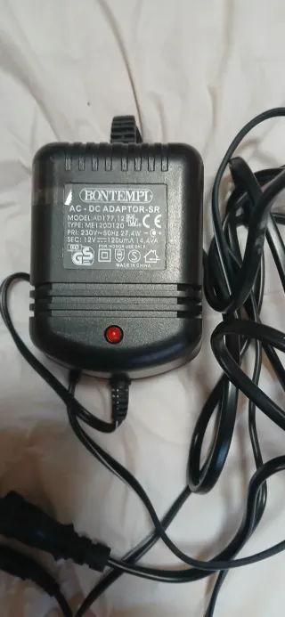 Adaptador Corriente Bontempi AC-DC 12V
