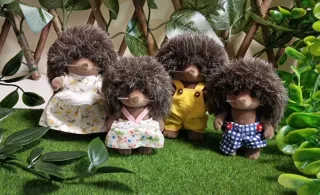 Familia Erizo Sylvanian Families