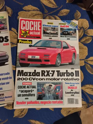 Revistas coche actual año 1990