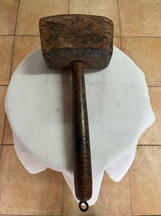 Mazo de madera
