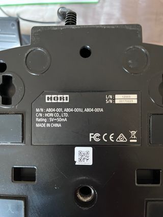 Volante Hori Racing Overdrive Xbox