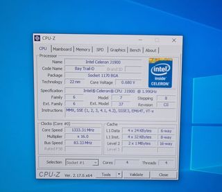 Barebone PC Negro ASROCK Q1900 ITX