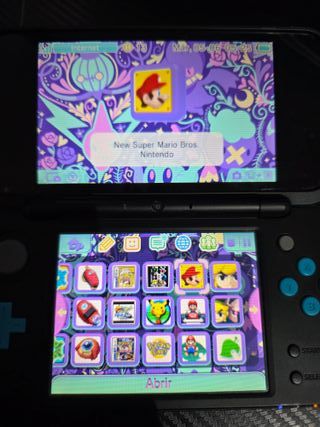 New Nintendo 2DS XL + 40 juegos instalados