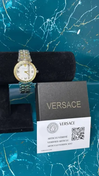 Reloj Versace Oro y Plata