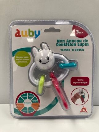 Sonajero mordedor bebé DUBY 3m+
