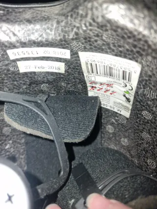 Casc d' hípica. Molt poc ús.