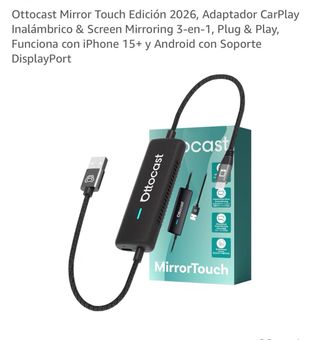 Ottocast Mirror Touch 2026 CarPlay Adaptador NUEVO