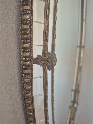 Espejo Ovalado Grande Decorativo