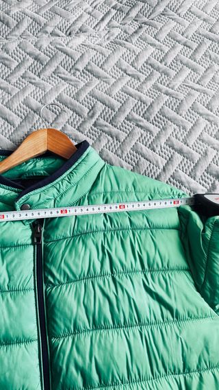 Chaqueta de plumas verde  hombre