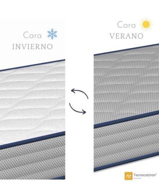Colchón reversible verano invierno