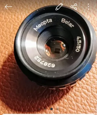 Objetivo Meopta Belar 4.5/50mm