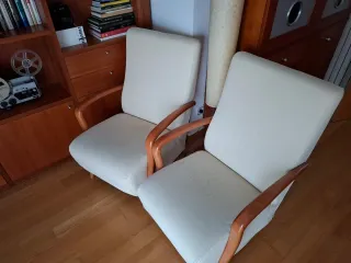 1 Butaca de diseño en haya maciza