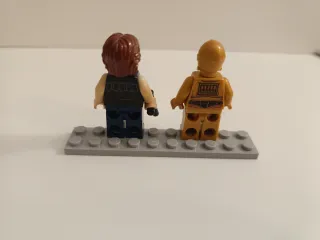 Lego Star Wars C-3PO y Han Solo Figuras