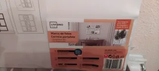 Marco de fotos FAMILY blanco