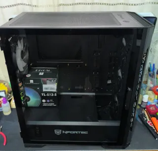 Torre Nfortec Nekkar ARGB Cristal Templado USB 3.0