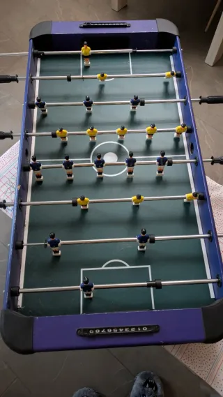 Futbolín y billar Imperial XT azul