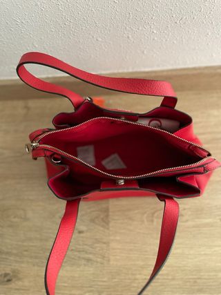Bolso de mano Guess Rojo
