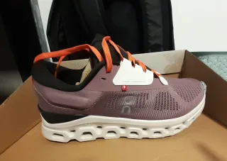 Zapatillas On Running Mujer Morado Naranja