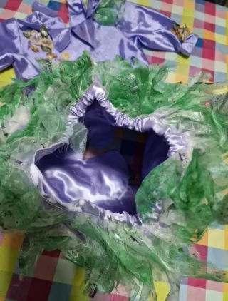 Vestito elfo fata 6-9 mesi