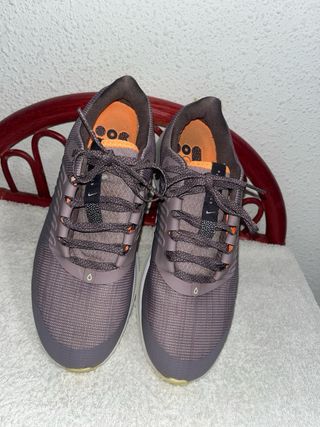 Zapatillas Nike Deportivas Grises y Naranjas