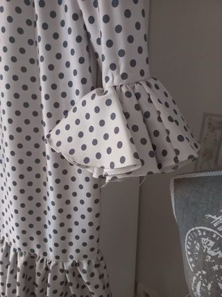 Vestido Flamenca Sevillana Lunares