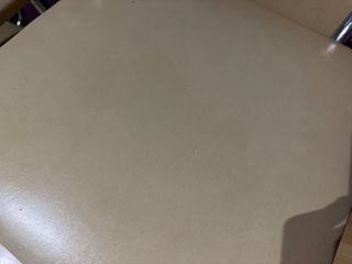 Juego de 4 sillas cocina beige y plata