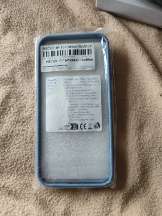 Capa Magnética iPhone 16 Pro Max Azul