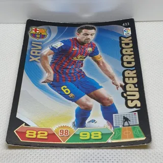 ⚽️ CROMO DE FUTBOL XAVI SUPER CRACK 2011-2012