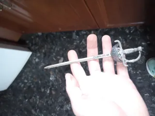 Miniatura Espada Carlos III
