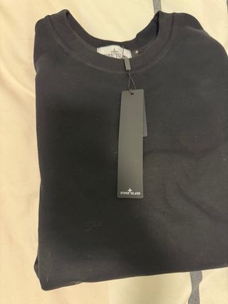 Sudadera Stone Island Negra Talla S