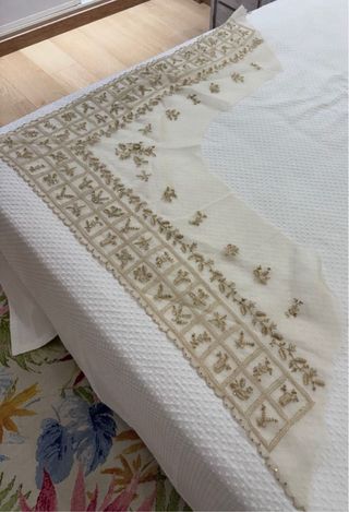 Manteleta para traje fallera