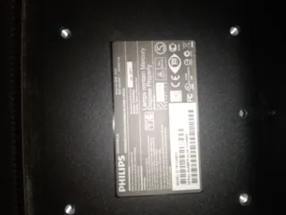 Pantalla Philips Negra/Gris